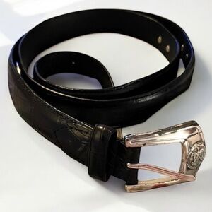 MEN’S AQUARIUS GOLF Belt Leather Silver Men’s Size 42" FAST SHIP 1407-24